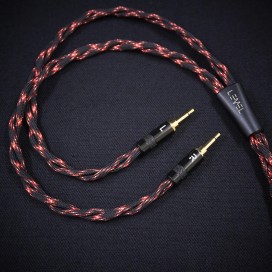 Arachne Audio Red Panther Kopfhörerkabel, 2× 3,5 mm Miniklinke