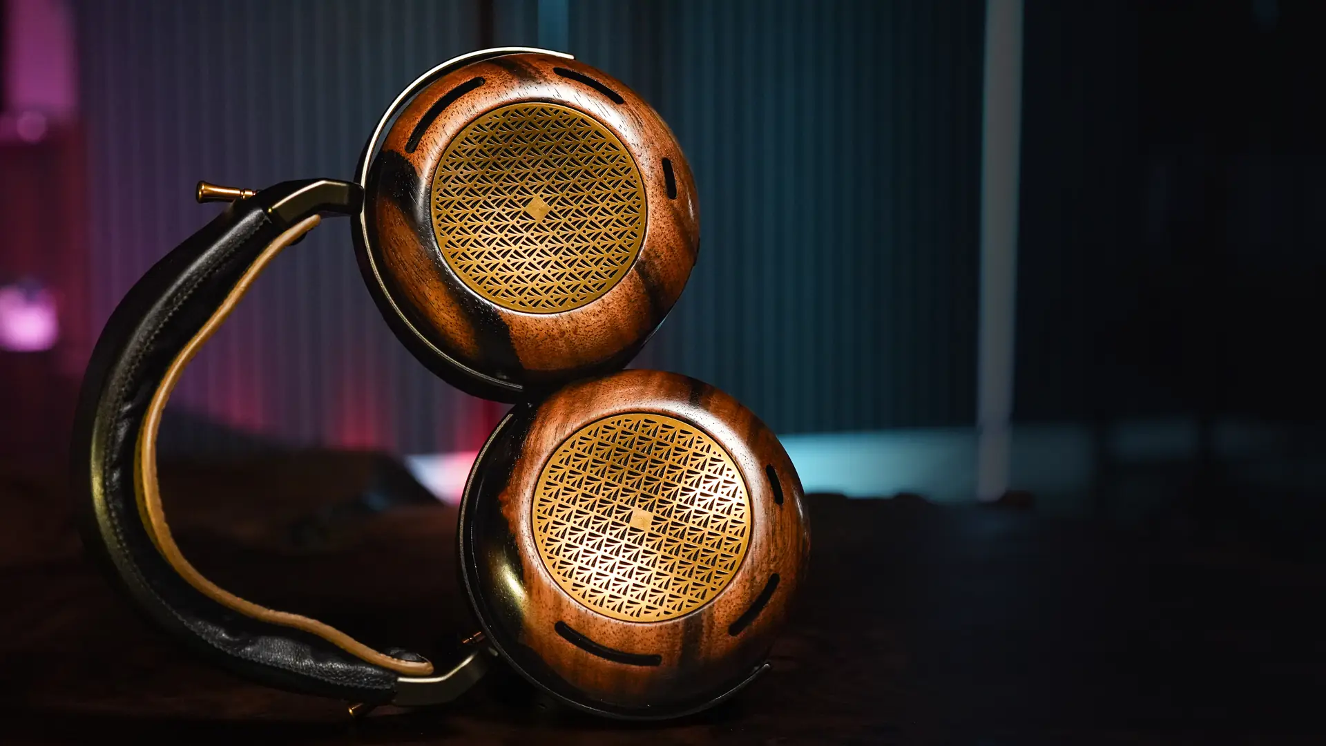 ZMF wooden headphones