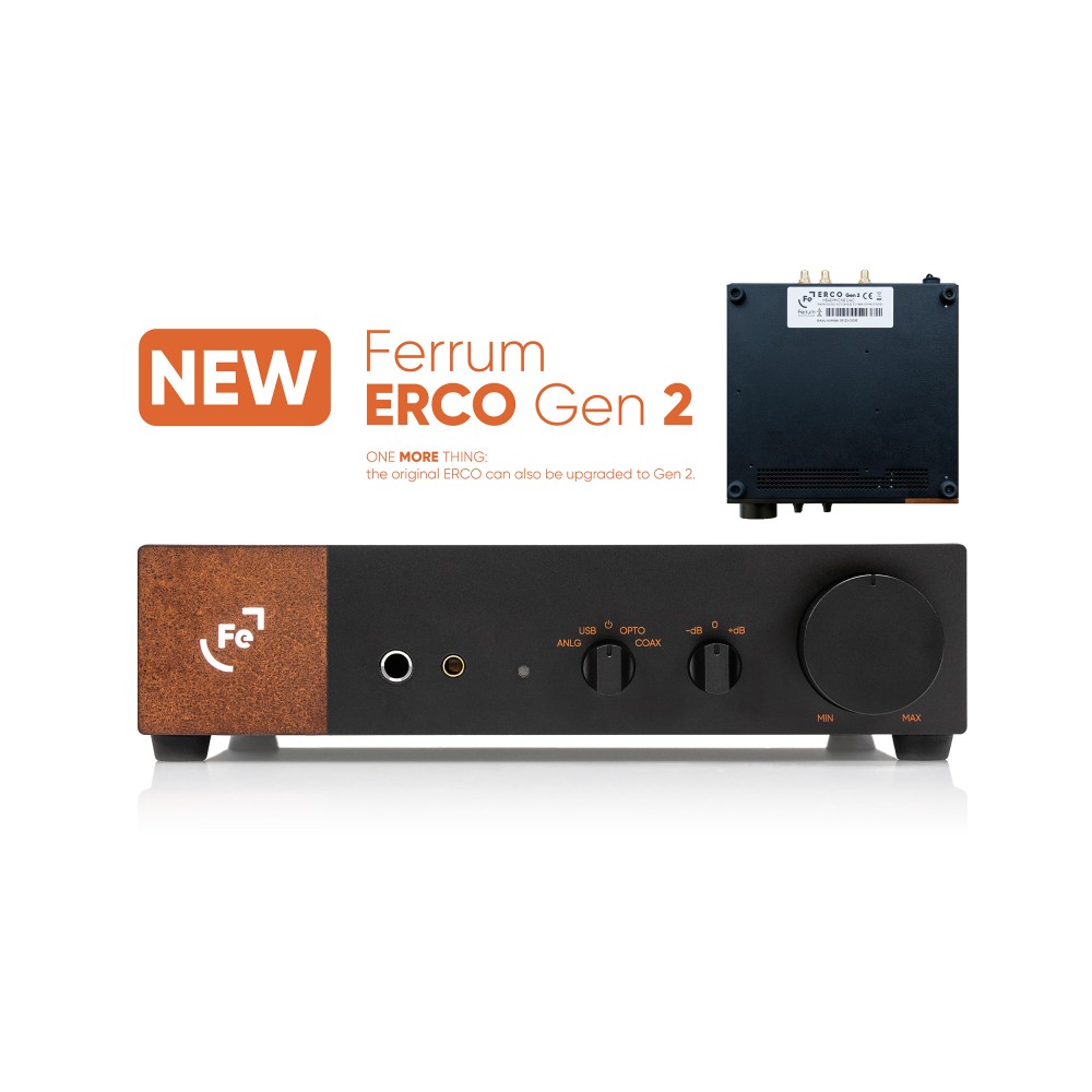 Ferrum Erco 2 DAC/Amp Ansicht